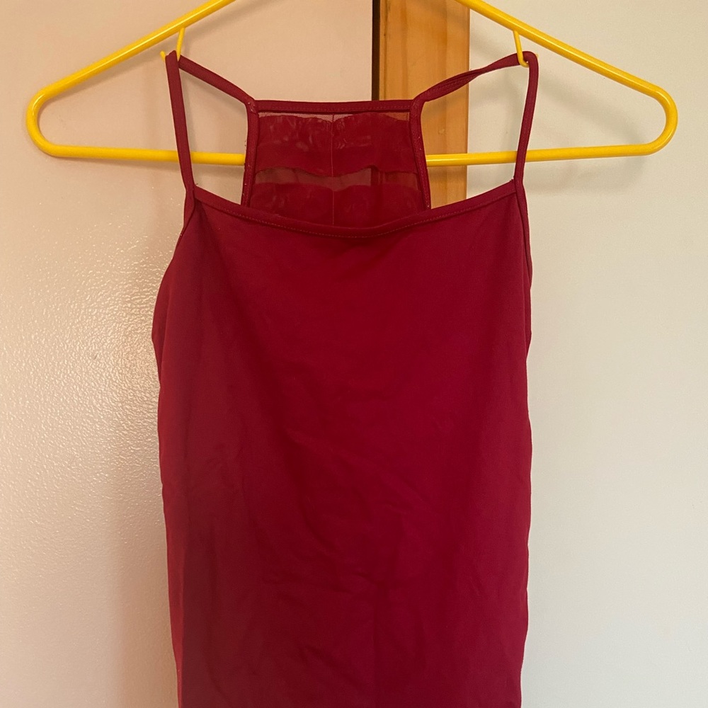 Vintage red Bloch leotard